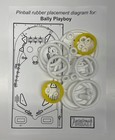 1978 Bally Playboy Pinball Machine Maintenance Tune Up Kit