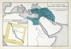 1873 Labberton Map Ancient Egypt Lydia Media Babylon Hanging Gardens Mesopotamia