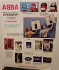 Abba  Super Fan Order Form  Clipping  Guinness Book Page Circa 1970s Lot Of 3