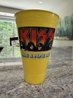 Kiss 1977 Pepsi Scream Machine Promo Yellow Cup Unpunched Aucoin Vintage Rare 