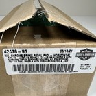 Harley 94-17 Dyna Chrome Bar   Shield Logo Small Brake Pedal Pad 42476-95 Oem