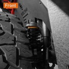 4 3  Spacer Lift Kit Front   Rear Coil Spring Spacers For 07-18 Jeep Wrangler Jk