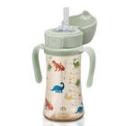 Baby Straw Cup  Spill-proof Ppsu Sippy Cup With Rotating Handles For Babies     