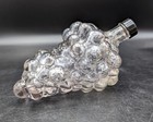 Vintage Grape Cluster Clear Glass Bottle Wine Decanter Personalized Cocktails