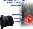 Lumbar Support Pillow For Office Chair  Car Lumbar Pillow Lower Back Pain Relief
