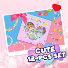 Kids Classic Jewelry  6 Sets Of Beaded Necklaces And Bracelets For Girls  Favors