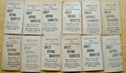 12  Vintage Sweet Caporal Cigarette   Tobacco  Cards