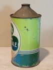 1940 s Beveryck Irish Cream Ale Quart Cone Top Beer Can Albany New York 