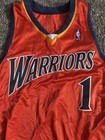 2004-2005 Troy Murphy Golden State Warriors Game Used Nba Jersey  orange   1