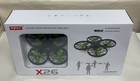 Syma X26 Obstacle Avoidance Quadcopter Drone W  Remote Controller Black green