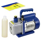 3 5cfm Single Stage Rotary Vane Vacuum Pump Refrigerant Hvac Ac Air R410 R134