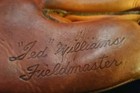 Vintage 1950s Wilson  ted Williams   Glove Fieldmaster Boston Ball Hawk Model