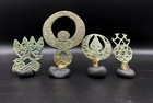 Ordos Bronze Jewelry Ornaments Hair Pins Ancient Scythians Mongolian Steppe Era 