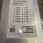 8   x36    Aluminum Door Kick Plate For Exterior Front Doors Satin Finish