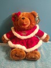 Vtg Christmas Bear 2005 Snowflake Friends Dan Dee Holiday Plush Teddy With Tags