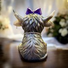 Highland Cow  female  Split Silicone Mold For Resin