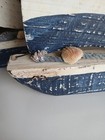 Wooden Sailboat Nautical Decor Tabletop Or Wall Beach Coastal 14  High