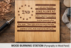 2nd Amendment American Flag Stencil  Usa Flag Template  2nd Amendment Template