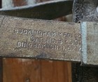 Vintage Buckingham Steel 9209 Lineman Tree Climbing Spikes Gaffs Leather Straps