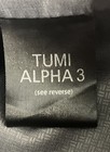 Tumi Alpha 3 Split Travel Kit 117255 Black Fxt Ballistic Nylon Toiletry Bag