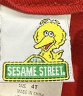 Vintage Sesame Street Bert And Ernie Overalls Embroidered 4t