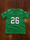 Nwtyouth Philadelphia Eagles Saquon Barkley Kelly Green Jersey  26 Stitched