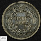 1860 O Seated Liberty Silver Half Dime H10c