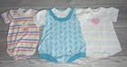 1980   s 1990    Vintage Lot Of Baby Clothes Rompers Sizes 3 Months - 9 Months