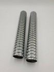 Chrome Flexible Exhaust Cover For Harley Knucklehead Panhead Fl 1941-65 El 1936-
