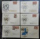 10 Malaya Federation Private Issue First Day Covers Stamps 1958  Singapore Mark