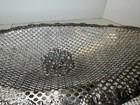 Vtg Silverplate Open Basket Grapevine Compote Nut Bowl Dish