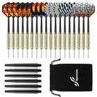  Darts Metal Tip Dart Set  Steel Tip Darts Set Professional Darts Brass 