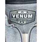 Venum Mma Hoodie Full Zip Gray Mens Medium Activewear Jacket Streetwear Fighter