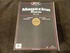 100 New Bcw Magazine Resealable Bags And Boards - Acid Free - Archival Storage