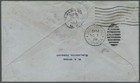 Us First Flight Cover New York To Montreal Canada - Burlington Vermont 1928
