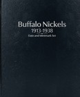 Buffalo Nickels  1913-1938 Date   Mintmark Set-whitman Prestige    Album  black 