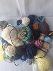 Knitting Scrap Yarn Balls Misc Colors Texture Fiber Over 30