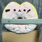 Pusheen Sprinkle Donut Squishy Plush Stuffed Animal Cat Pink 10   