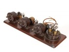 Excellent 1924 Atwater Kent 10c Breadboard Radio W tipped Tubes   Manual   Works
