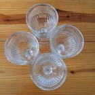 Libbey Radiant Water Wine Goblet Glasses Set Of 4 Vintage Glass Stemware