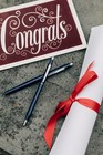 Cross Classic Century Ballpoint Pen And Mechanical Pencil Set Black Chrome Gi   