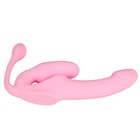 Three-shock Double-headed Dragon Lala Dildo Women s Wear Out Sex Appliance Into 
