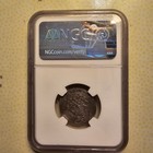 Rare Ah709-713 Silver Ilkhanid Dirham Uljaytu Type B Ngc-medieval Coin Au55