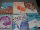 Lot Of  12  Vintage Sheet Music Various Conditions  Lot   4