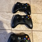 Microsoft Xbox 360 Wireless Controller Black Oem Genuine tested working