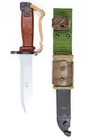 Cugir Vintage Romanian Combloc Type Ii Bayonet With Scabbard Rare  7050