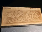 Vintage Craftaid Leather Template No  6562 Billfold Pattern Horse Flowers 1977