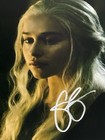 Emilia Clarke Signed Bas Coa Autographed 8x10 Game Of Thrones Photo Auto Beckett