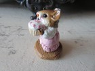 Wee Forest Folk Mouse Birthday Girl Ap Damaged Ear 1980 s More Listed