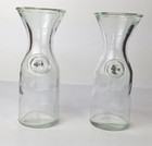 Roma 1 2 Litro Wine Carafe Decanter - Clear Glass  7 1 2 Inches Tall